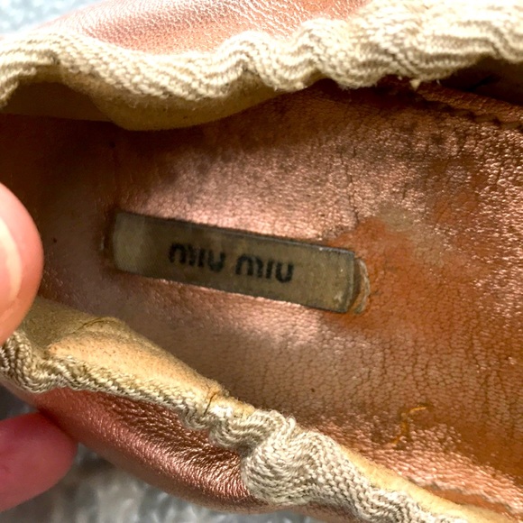 MIU MIU Ballet flats - Picture 4 of 6